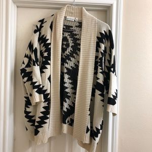 Southwest style cardigan sweater XL